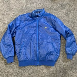 Vintage 80’s Lacoste Izod Bomber Jacket Medium
